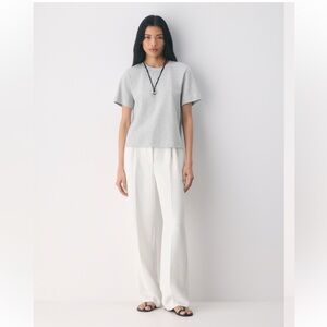 Aritzia Wilfred Light Birch Effortless Pant